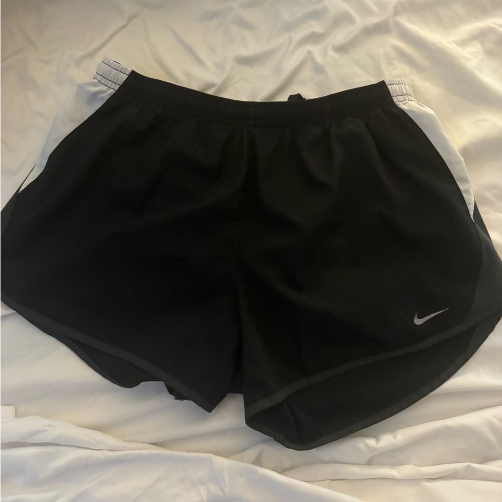 Nike Shorts Black Athletic Running Shorts Size Medium Women's